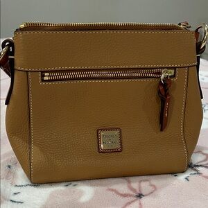Dooney & Bourke Brown Leather Crossbody Bag